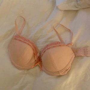 Pink bra
